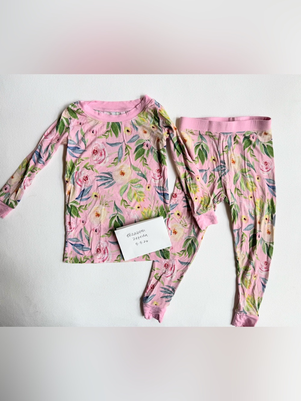 Little Sleepies Alexandria Floral pj set